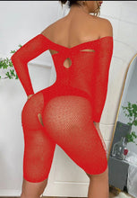 Fishnet Lingerie with Rhinestones  (FAB-3035)