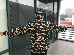 Long Sleeve Hoodie Camouflage  (FAB-3060)