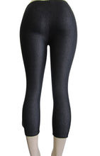 Denim Look Capri Classic Jeggings (FAB-11342)