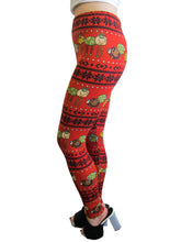 Women Holiday Christmas Leggings (FAB-13818-A)