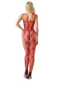 Lingerie Body Stocking Floral  (FAB-21110)