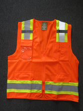 F&F Safety Vest with Pull up Zipper FAB-21132 PLUS