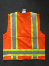 F&F Safety Vest with Pull up Zipper FAB-21132 PLUS