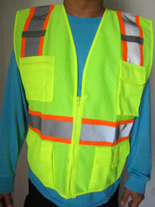 Safety Vest with Pockets FAB-21133