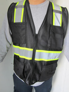 Safety Vest with Pockets FAB-21133