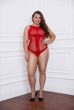 Lingerie Fishnet Bodysuit Body Stockings Queen Size FAB-21157Q