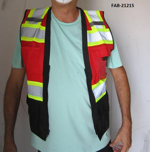 F&F High Visibility Safety Vest FAB-21215