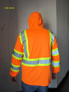 Long Sleeves with Hood High Visibility Apparel FAB-3018