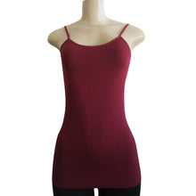 Women Basic Long Spaghetti Camisole Inner Tank Top (MP-T02)