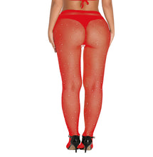 Lingerie Pantyhose with Rhinestones Plus Size XH-H01Q