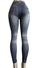 Women Stretch Jean Look Ankle-length Legging (FAB-901)