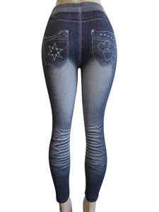 Women One Size Printed Ankle-length Leggings  (FAB-9386)