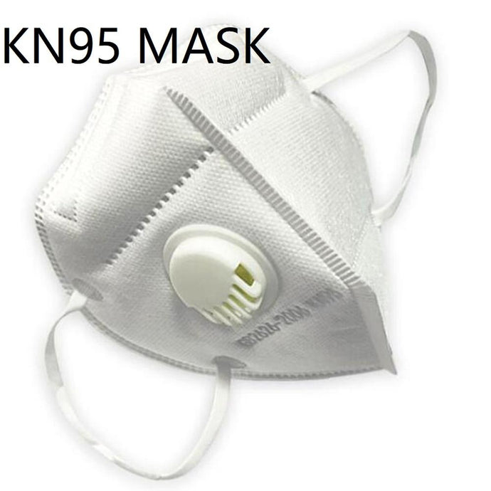 KN95 Disposable Protective Mask Valve with Filter