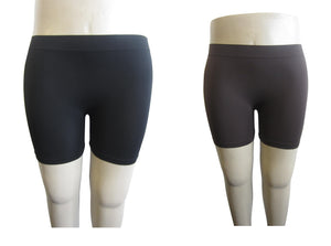 2 Pcs Bundle Women Yoga Biker Mini Shorts Plus Size (Mini Pls 2pcs)