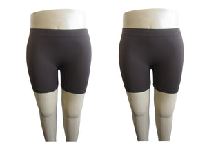 2 Pcs Bundle Women Yoga Biker Mini Shorts Plus Size (Mini Pls 2pcs)