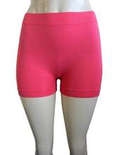 Women One Size Cycling Biker Yoga Workout Shorts (Mini Shorts)