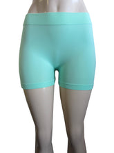 Women One Size Cycling Biker Yoga Workout Shorts (Mini Shorts)