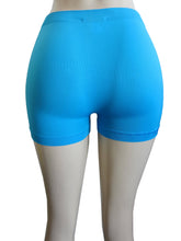 Women One Size Cycling Biker Yoga Workout Shorts (Mini Shorts)